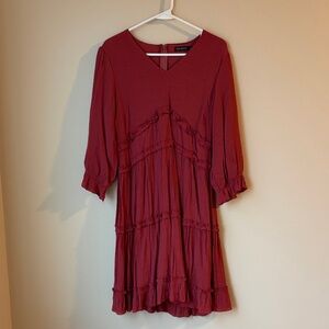 Women's Dress in Rust